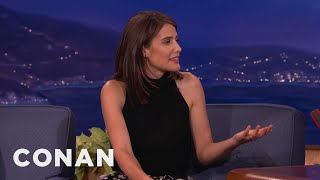 Cobie Smulders Used To Have A Crush On Conan  CONAN on TBS