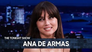 Ana de Armas Hitchhiked to School  The Tonight Show Starring Jimmy Fallon