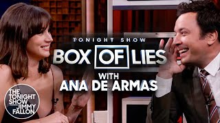 Box of Lies with Ana de Armas  The Tonight Show Starring Jimmy Fallon