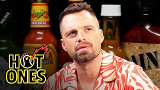 Sebastian Stan Learns About Himself While Eating Spicy Wings  Hot Ones