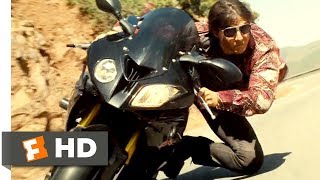 Mission Impossible  Rogue Nation 2015  Mountain Motorcycle Chase Scene 710  Movieclips