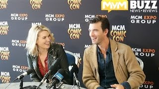 Emily Rose  Lucas Bryant on the Haven finale Naudrey William Shatner at MCM London Comic Con
