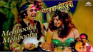 Mehbooba Mehbooba  Sholay 1975  Helen  Amitabh Bachchan  Bollywood Dance Hit Song