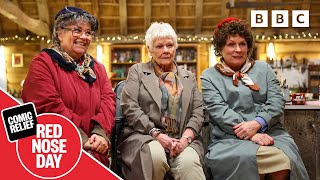 French  Saunders and Dame Judi Dench visit The Repair Shop  Red Nose Day Comic Relief 2022  BBC