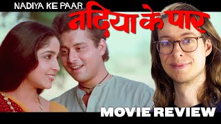 Nadiya Ke Paar 1982  Movie Review  Sachin  Sadhana Singh  Lovely Hindi FeelGood Classic