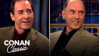 Harry Shearer  Dan Castellaneta Do Iconic Voices From The Simpsons  Late Night with Conan OBrien