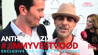 Anthony Azizi interviewed at the Premiere of Jimmy Vestvood Amerikan Hero JimmyVestvood