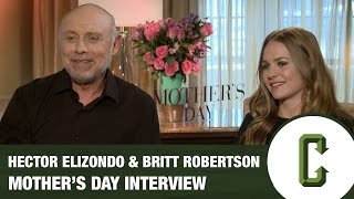 Britt Robertson and Hctor Elizondo on Working with Garry Marshall for Mothers Day