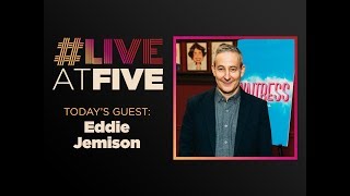 Broadwaycom LiveatFive with Eddie Jemison of WAITRESS
