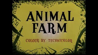 Animal Farm 1954 George Orwell HD Cartoon