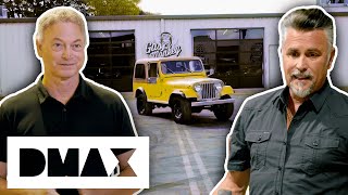 Richard Designs TWO Jeeps For Forrest Gump Actor Gary Sinises Foundation I Fast N Loud