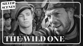 Johnny Fights Chino  Marlon Brando  The Wild One  Silver Scenes