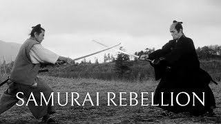 Cinematography Of Samurai Rebellion  