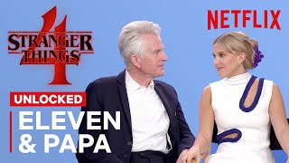 Stranger Things 4  Millie Bobby Brown and Matthew Modine on Eleven and Papa  Netflix Geeked