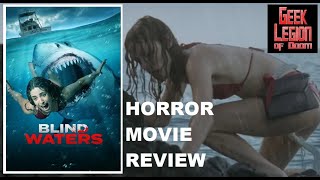 BLIND WATERS  2023 Meghan Carrasquillo  Tubi Shark Attack Horror Movie Review
