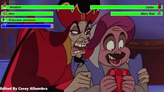 Aladdin 2 The Return of Jafar 1994 Final Battle with healthbars 12