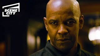 The Equalizer Fighting a Russian Gang DENZEL WASHINGTON FIGHT SCENE  With Captions