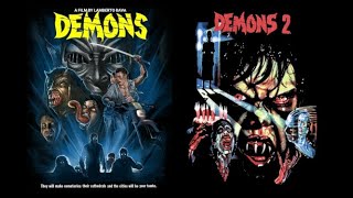 052 Sunday Night Cinny Dario Argento DOUBLE BILL  Demons 1985  Demons 2 1986