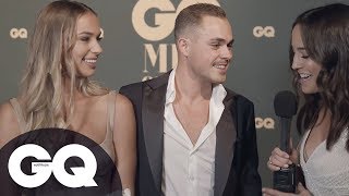 Dacre Montgomery And Girlfriend Talk Aussie Roots And Achieving Dreams On GQ Red Carpet
