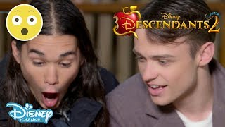 Descendants 2  Spider Challenge ft Thomas Doherty  Booboo Stewart   Disney Channel UK