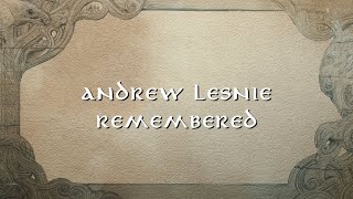 Andrew Lesnie Remembered  Hobbit Behind the Scenes