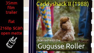 Caddyshack II 1988 35mm film trailer flat open matte 2160p