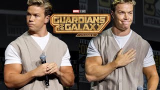 Will Poulter buffs up for Adam Warlock  Guardians of the Galaxy 3