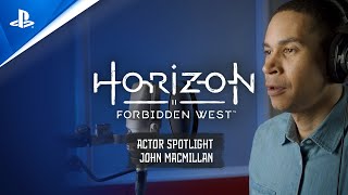 Horizon Forbidden West  Actor Spotlight John MacMillan  PS5 PS4