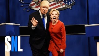 Donald Trump vs Hillary Clinton Debate Cold Open  SNL