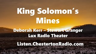King Solomons Mines  Deborah Kerr  Stewart Granger  Lux Radio Theater
