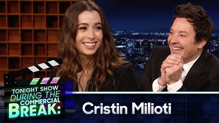 Cristin Milioti Shows Off Her Best Celebrity Impressions During Commercial Break  The Tonight Show