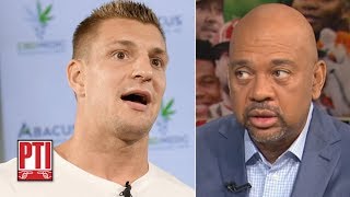Michael Wilbon troubled by Rob Gronkowski Andrew Lucks early retirements  Pardon the Interruption