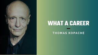 Thomas Kopache Interview  what a career  Thomas Kopache Interview on continuing to strive and more