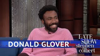 Donald Glover Meets The Girl Scout Who Went Viral With Redbone