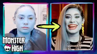 Hair  Makeup Transformation w Monster High The Movie Cast  Monster High