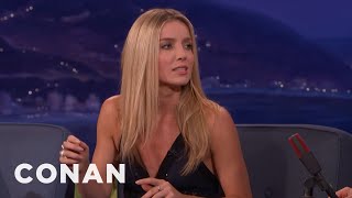 Annabelle Wallis Did A ZeroG Stunt With Tom Cruise In The Mummy  CONAN on TBS