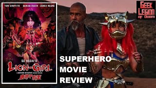 LIONGIRL  2023 Tori Griffith  aka KARAJISHI KAMEN  Scifi Superhero Movie Review