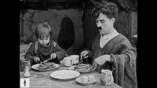Charlie Chaplin  The Kid  Pancake Scene