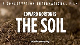 Nature Is Speaking  Edward Norton is The Soil  Conservation International CI