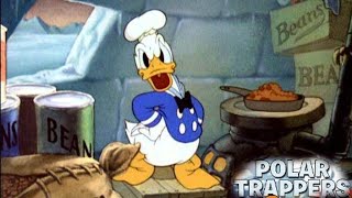 Polar Trappers 1938 Disney Cartoon Short Film  Donald Duck Goofy