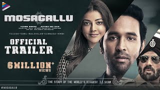 Mosagallu Telugu Movie Trailer  Vishnu Manchu  Kajal Aggarwal  Suniel Shetty  Telugu FilmNagar
