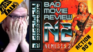 Nemesis 2 Nebula 1995 Bad Movie Review Clip from Cyborg Chat