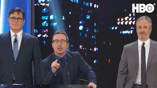 Stephen Colbert  John Oliver Take Over The Stage  Night Of Too Many Stars  HBO
