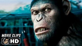 RISE OF THE PLANET OF THE APES Clips  Trailer 2011 James Franco Andy Serkis