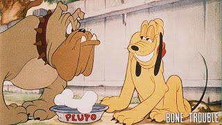 Bone Trouble 1940 Disney Pluto Cartoon Short Film