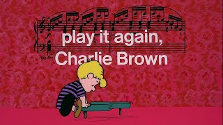 Play It Again Charlie Brown 1971 Peanuts Cartoon Short Film