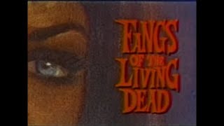 Fangs of the Living Dead  trailer  1969 vampire horror