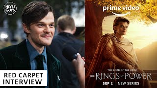 The Lord of the Rings The Rings of Power Premiere  Robert Aramayo Elrond on episode 1s ending