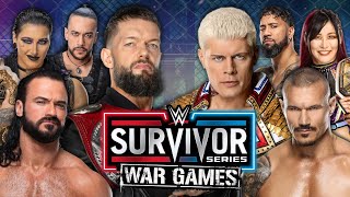 WWE Survivor Series WarGames 2023 Predictions
