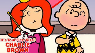 Its Your First Kiss Charlie Brown 1977 Peanuts Animated Short Film